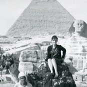 Joanne at Giza, December, 66