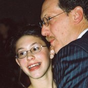 Julia Golstein and dad Mark
