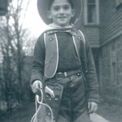 Earl as cowboy on 8th birthday