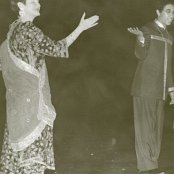 Joanne & student Khaled Ahmad, Talent Night, Brussels American School
