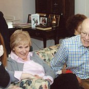 Wendy & Alice Rotfort with Harvey Goldstein