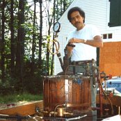 Earl working on boiler