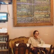 Earl in bistro, NYC